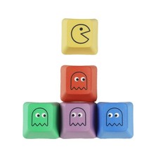 OEM Profile Pacman Five Dye PAC PBT Key caps Custom Sublimation keycaps for M... picture
