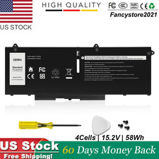 New 58Wh 07KRV Battery Fits for Dell Latitude 5530 5430 Precision 3570 M69D0 picture