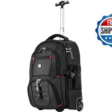 Star Cloud 098112 Rolling Backpack Water-Resistant 18