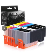 923XL 923e Ink Cartridges Combo Pack for HP 923 XL OfficeJet 8120 (4-Pack) picture