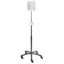 CTA Digital Heavy-Duty Security Gooseneck Floor Stand for 7-13
