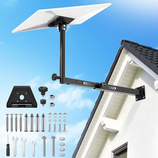 Starlink Gen 3 Wall Mount Kit Adjustable Long Eave Mount Heavy Duty Steel Bracke picture