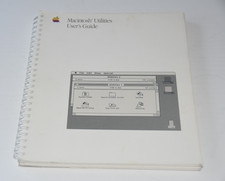 1988 Apple MACINTOSH System Software User Guide Vintage Computing 030-3283-A picture