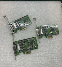Lot of 3 Moxa CP168ELA 8Port RS232 PCIe Serial Cards Low Profile Industr G2U picture