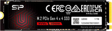 Silicon Power 1TB UD90 Nvme 4.0 Gen4 Pcie M.2 SSD R/W up to 5,000/4,800 Mb/S (SP picture