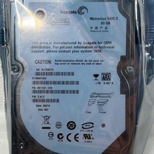 Seagate Momentus 5400.3 80GB 2.5 SATA Laptop Hard Drive ST980811AS NEW picture