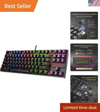 Pro-Grade K552P TKL Mechanical Keyboard - Ergonomic, Compact, 18 Backlight Modes picture