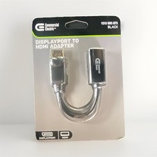 Commercial Electric HD1428 DisplayPort Male to HDMI Female Adapter Black picture