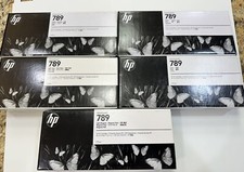 Lot Of 5 Original Ink HP Designjet L25500 /  789 Latex CH615A, 16A, 18A, 19A,20A picture