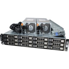 Dell MD1400 PowerVault Storage Array 12x Trays Redundant EMMs picture
