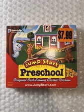 JumpStart Preschool AGES 2-4 Windows/Macintosh CD-ROM PC Only Slightly Used picture