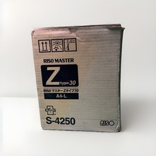 RISO Master S-4250 Ztype30 Paper 1 Box 2 Rolls Z30 S-8188UA For EZ220, EZ221U picture