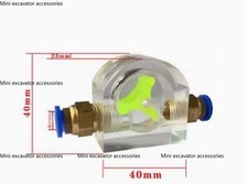1PC Engraving Machine Flow Meter Water Cooling Monitor 6/8/10/12/14/16mm NEW picture