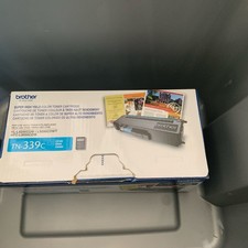 Genuine Brother (TN339C) Cyan High Yield Toner Cartridge Open Box Sealed Foil picture
