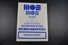 MOS Technology Microcomputers Hardware Manual – Vintage Original Book 1976 picture
