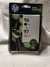 HP 96 / HP 97 Black & Color Ink Cartridges C9353FN  OEM  Sealed Box Sept 2015 picture