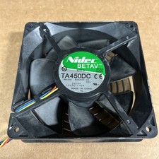 Nidec BETAV TA450DC Genuine Dell T7400 Memory Cooling Fan 0D8794 D8794 B35502-35 picture