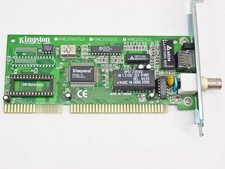 Kingston KNE2021LC ISA Ethernet Network Card BNC Coax RJ45 10Base-T 10Base-2 picture