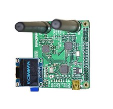 MMDVM_HS_Dual_Hat Duplex MMDVM Hotspot P25 DMR YSF for Raspberry Pi Revision 1.3 picture