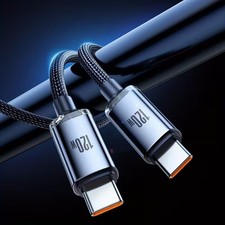120W USB-C to Type-C Data Cable Universal Compatibility Support PD Fast Charging picture