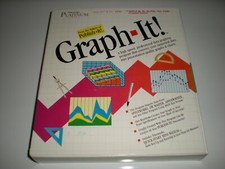 Timeworks Graph-It data graphing software for Apple IIc, 2GS, 2e. New. picture
