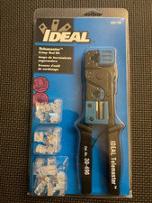 Kit #33-700 IDEAL 30-496 Telemaster RJ-45/11 Tool CAT5 CAT5e CAT6  w/Connectors picture