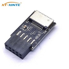 Motherboard USB2.0 9Pin to TYPE-C A-KEY Front Connector USB3.2 TYPE-E  Card picture