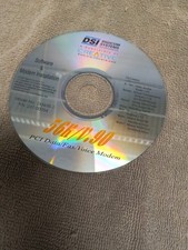 Digicom Systems DI3635-1 56K/V.90 Software & Modem Installation CD Windows 98/95 picture