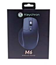 Keychron M6 Ultra Silent Wireless Mouse - Black picture
