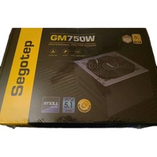 Segotep 750W Power Supply 80 Plus Gold New Sealed In Box picture