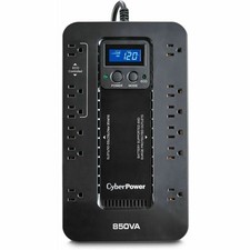 CyberPower EC850LCD Ecologic 850VA/510W Energy Efficient LCD Desktop ECO UPS picture