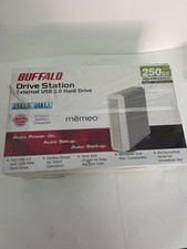 Buffalo DriveStation HD-HB250U2 250GB USB 2.0 External Hard Drive Open Box picture