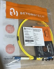 BeyondTech 1 Meter 3.0mm LC/UPC to LC/UPC PureOptics Optical Fiber Patch Cable picture