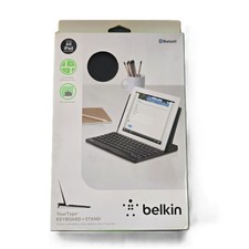 Belkin YourType F5L113 Bluetooth Keyboard + Stand for iPad Wireless Black Boxed picture