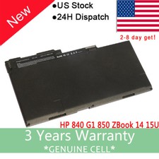 49Wh Laptop Battery For HP EliteBook 840 G1 845 G2 CM03 HSTNN-IB4R 717376-001 F picture