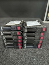 Lot 12 HP 627114-001 EH0146FBQDC 146GB 15K RPM 64MB 6 Gbps SFF SAS 2.5