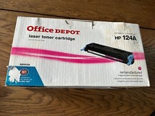 New Office Depot Magenta Toner Cartridge Replaces HP 124 picture
