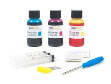 Hyrax Trading  Premium Tri-Color Ink Refill Kit for Canon CL-246/246XL 30ml/1oz picture