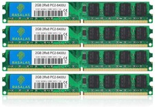 DDR2 8GB Kit 4x2GB DDR2-800 PC2-6400 UDIMM 1.8V CL6 240-Pin Non-ECC Board picture