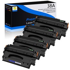 4PK Black High Yield Q1338A Toner Cartridge for HP LaserJet 4200 4200dtn Printer picture