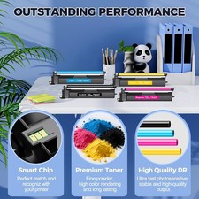 TN227 High Yield Toner Cartridge 4 Pack TN 227 TN-227BK/C/M/Y Replacement for... picture