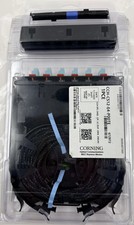 CORNING CCH-CS12-E4-P00TE 672972 LC DUPLEX OM3 12F PIGTAIL SPLICE CASSETTE picture