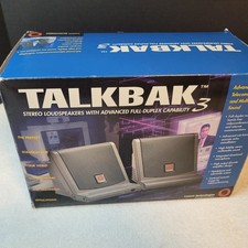Vintage Lucent Talkbak 3 Speakers w/ Advanced Full-Duplex Capability picture