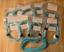 LOT OF 10 NEW Lightwave 10M OM3 LC/LC Duplex 1.8mm Fiber Cable 791818510G10M picture