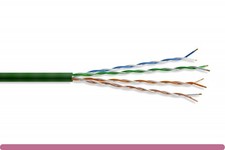 1000ft Slim Cat6a 10G UTP Stranded Mini Bulk Ethernet Cable 28AWG Bare Copper... picture