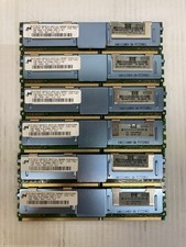 Lot of 6-1GB MICRON PC2-5300F 2Rx8 MT18HTF12872FDY-667F1D4 200909 DDAAHCC008 RAM picture