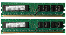 Samsung 2 x 512mb PC2 4200U 533mhz Dell Dimension 8400 Desktop Memory RAM picture