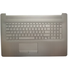 FOR HP Pavilion 17-by1062st 17-by1071cl 17-ca0000 UK Keyboard Silver Palmrest picture