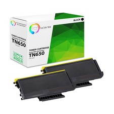 TCT 2PK TN650 Black Compatible Toner For Brother HL 5340d 5370dw MFC 8480dn picture