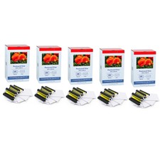 5 PCS Fits Canon Selphy CP1300 KP-108IN 3115B001 Ink Toner 4